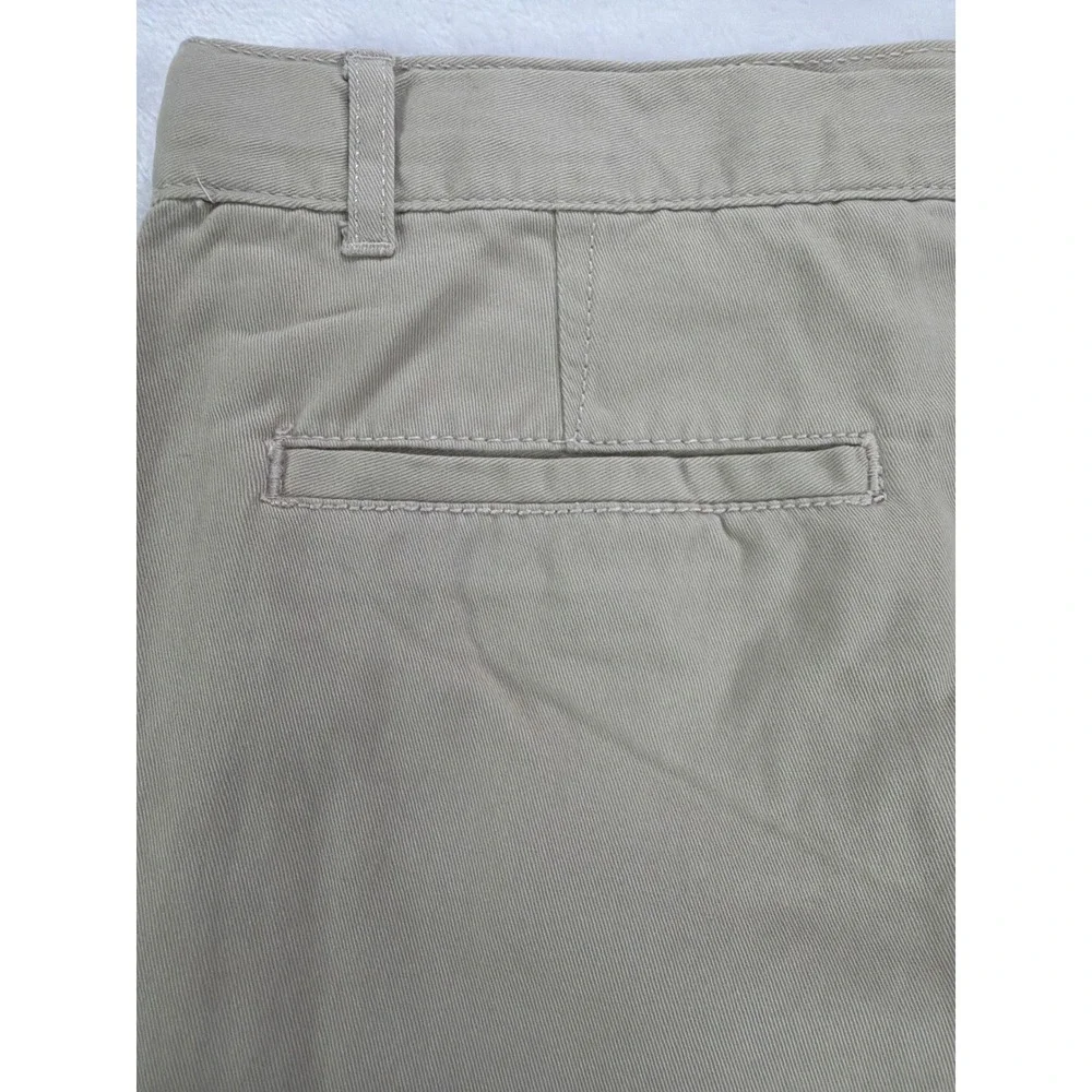 The Children's Place Chino Shorts Uniform Cotton Tan Boys Size 18 Slim 2pk NWT